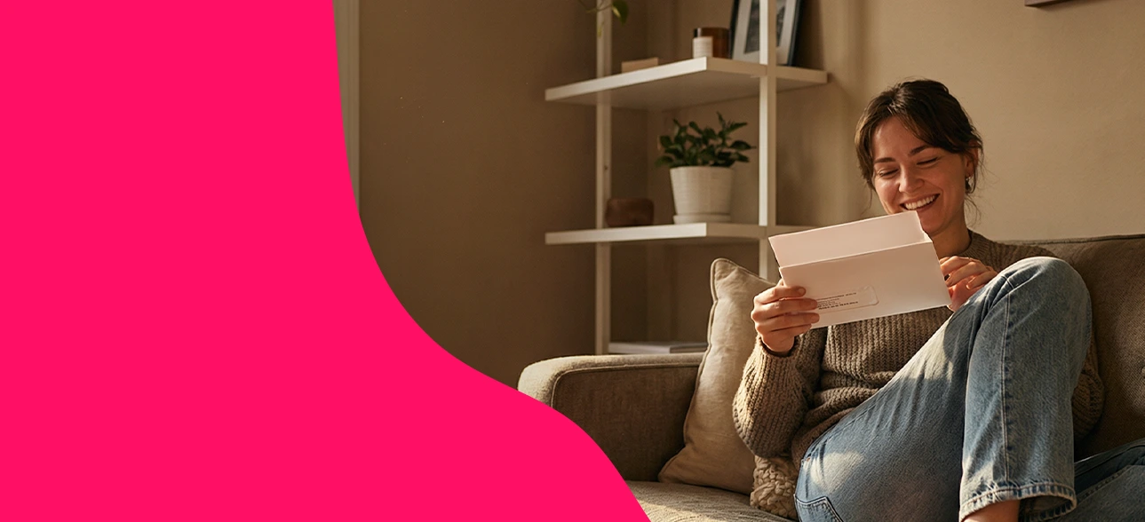 Hombre adulto observando con una lupa, representando la revisión y verificación de información relacionada con la factura de energía.