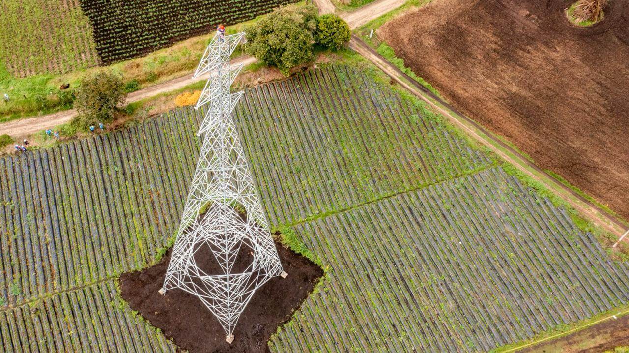 Antena de energía Enel