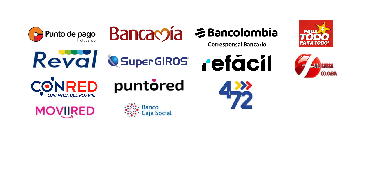 Corresponsales bancarios autorizados