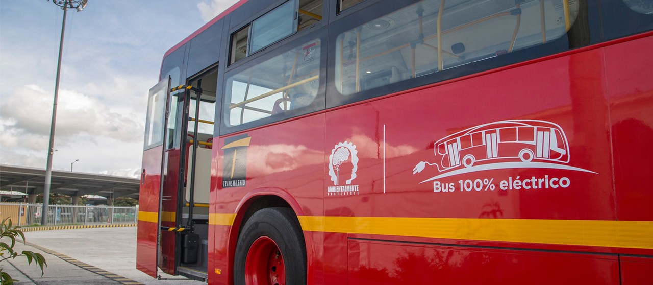 Bus de Transmilenio Eléctrico