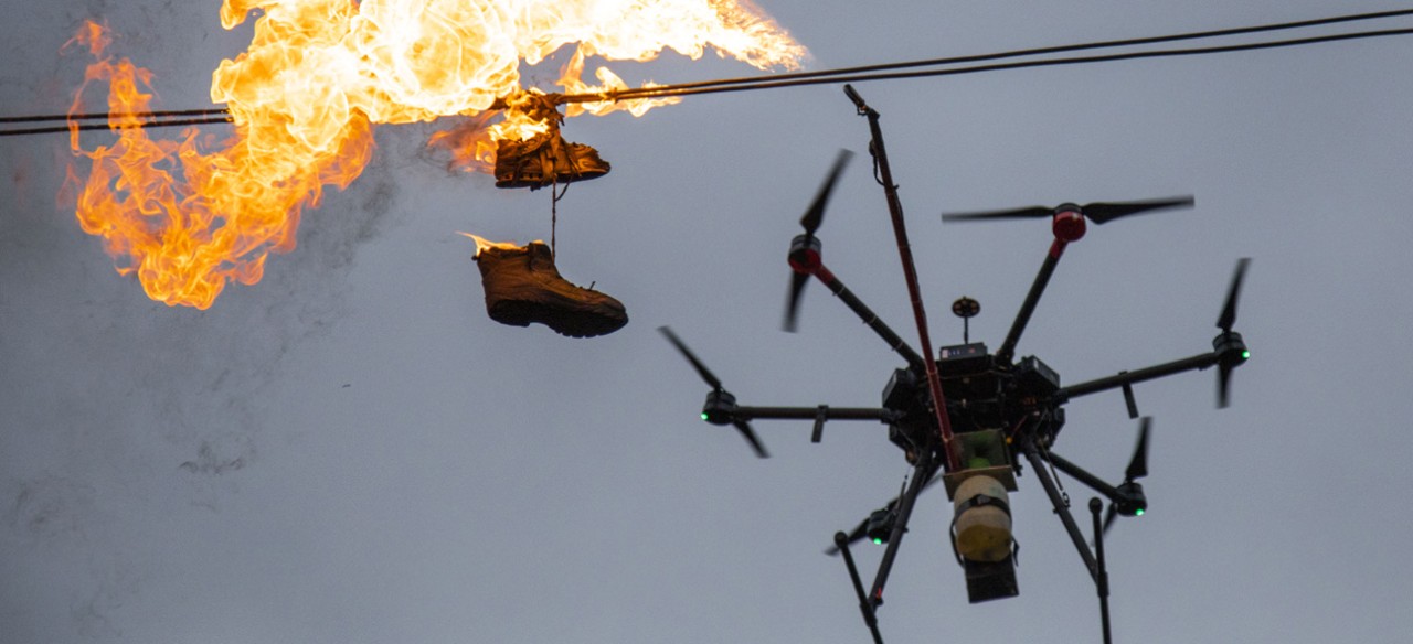 Drone Dragón en beneficio de la comunidad de Bosa