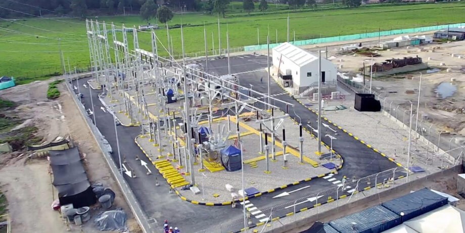 Subestación eléctrica de Enel Colombia