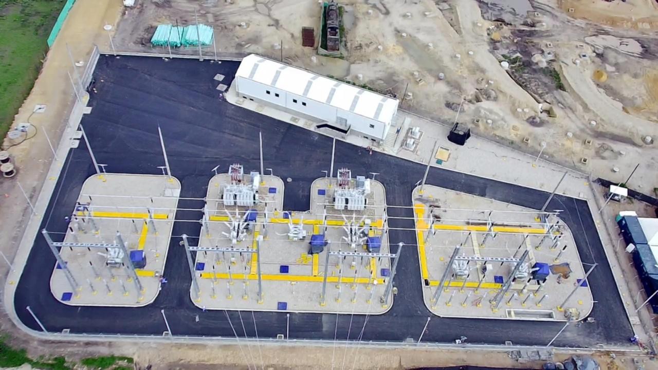 Estación eléctrica Tren Occidente