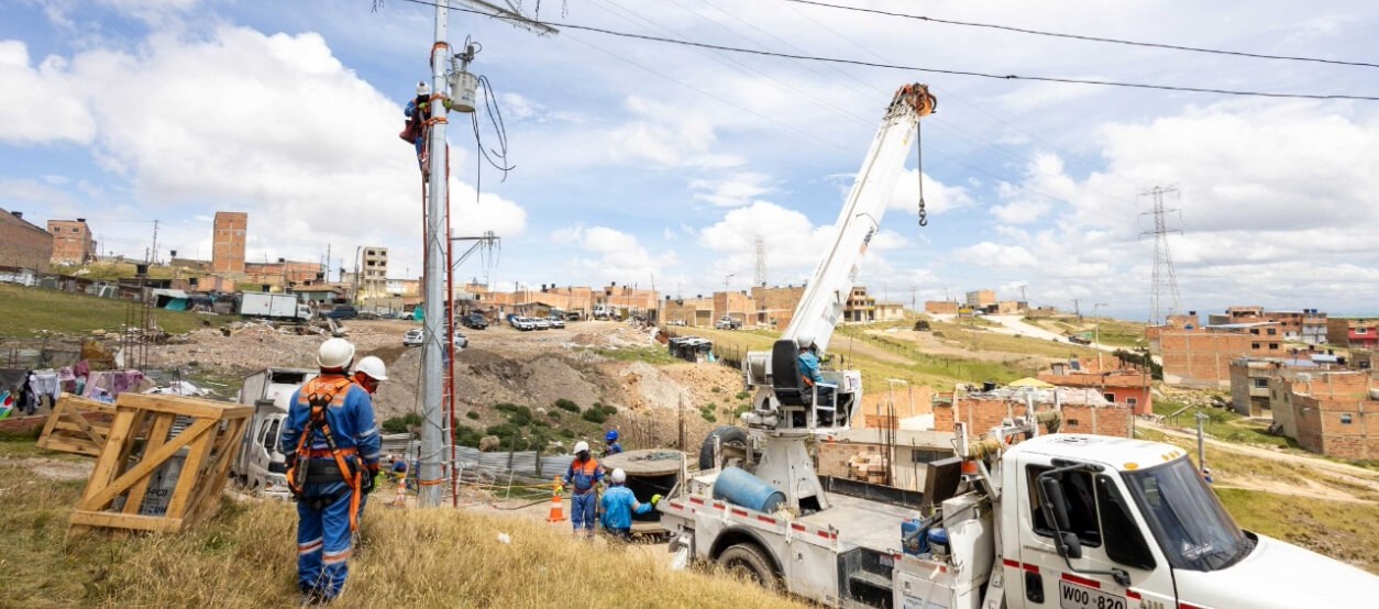 Trabajos en red en Enel Colombia
