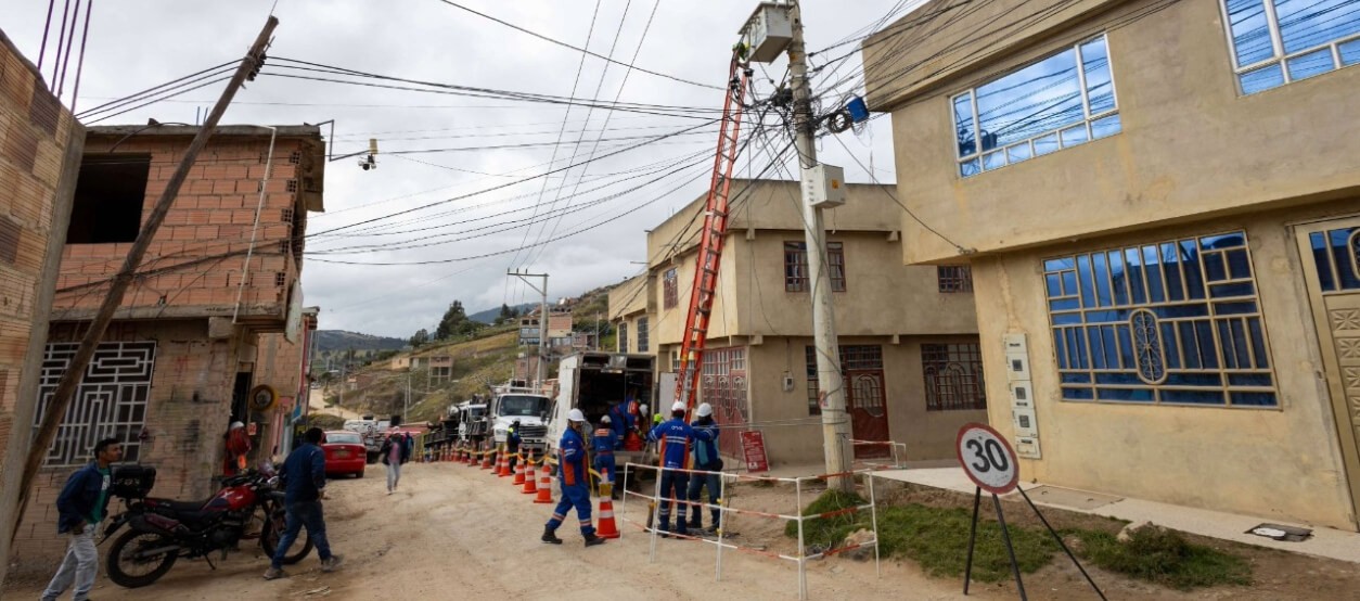 Trabajos en red en Enel Colombia