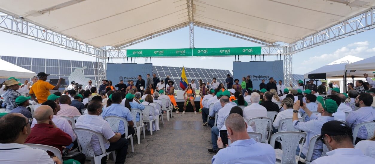 Enel Corporativo | Enel Colombia inaugura La Loma, el parque solar que más energía aporta al país